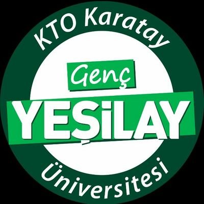 Genç Yeşilay Kto Karatay Üniversitesi Logo
