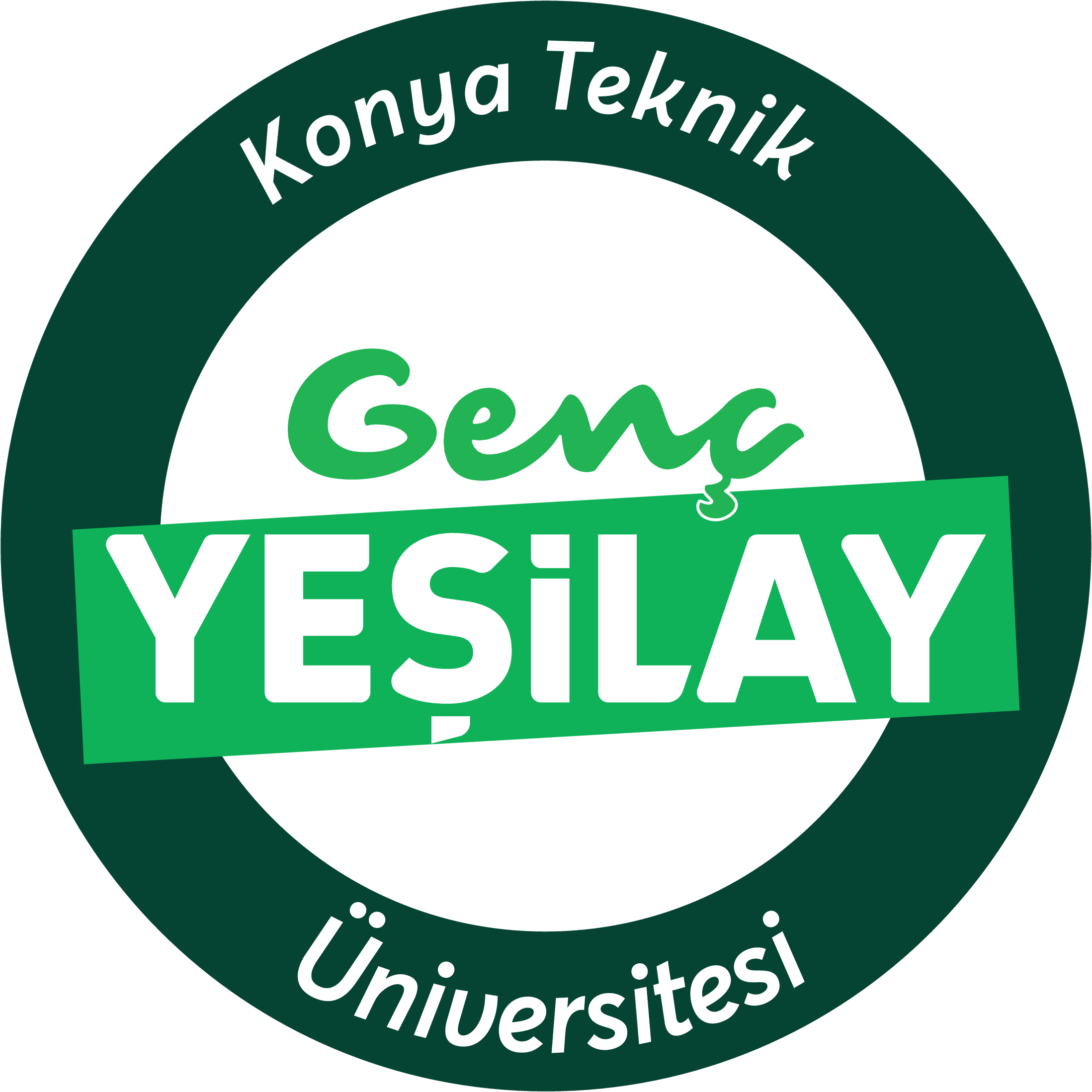 Genç Yeşilay Topluluğu Konya Teknik Üniversitesi Logo