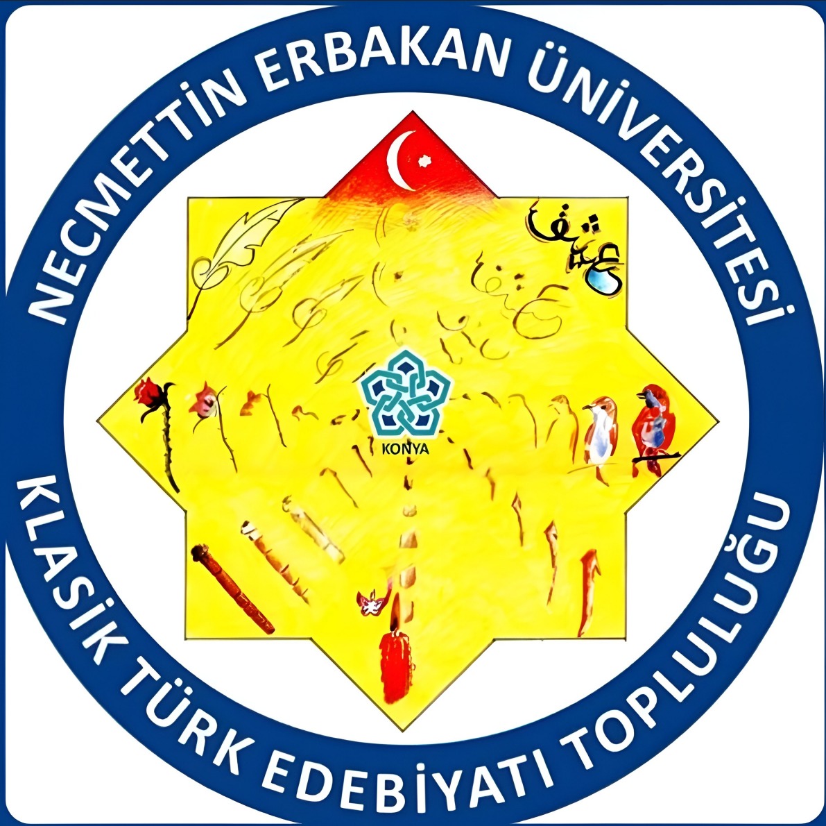 Klasik Türk Edebiyatı Topluluğu Necmettin Erbakan Üniversitesi Logo