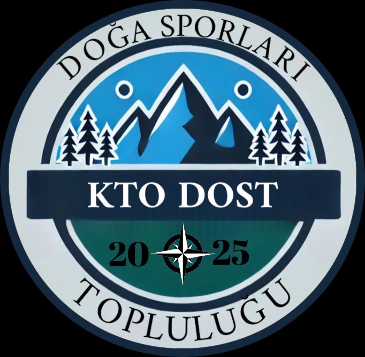 DOĞA SPORLARI TOPLULUĞU KTO Karatay Üniversitesi Logo