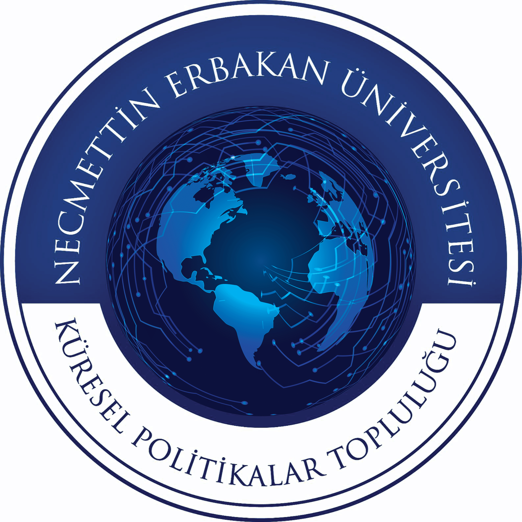 Küresel Politikalar Topluluğu Necmettin Erbakan Üniversitesi Logo